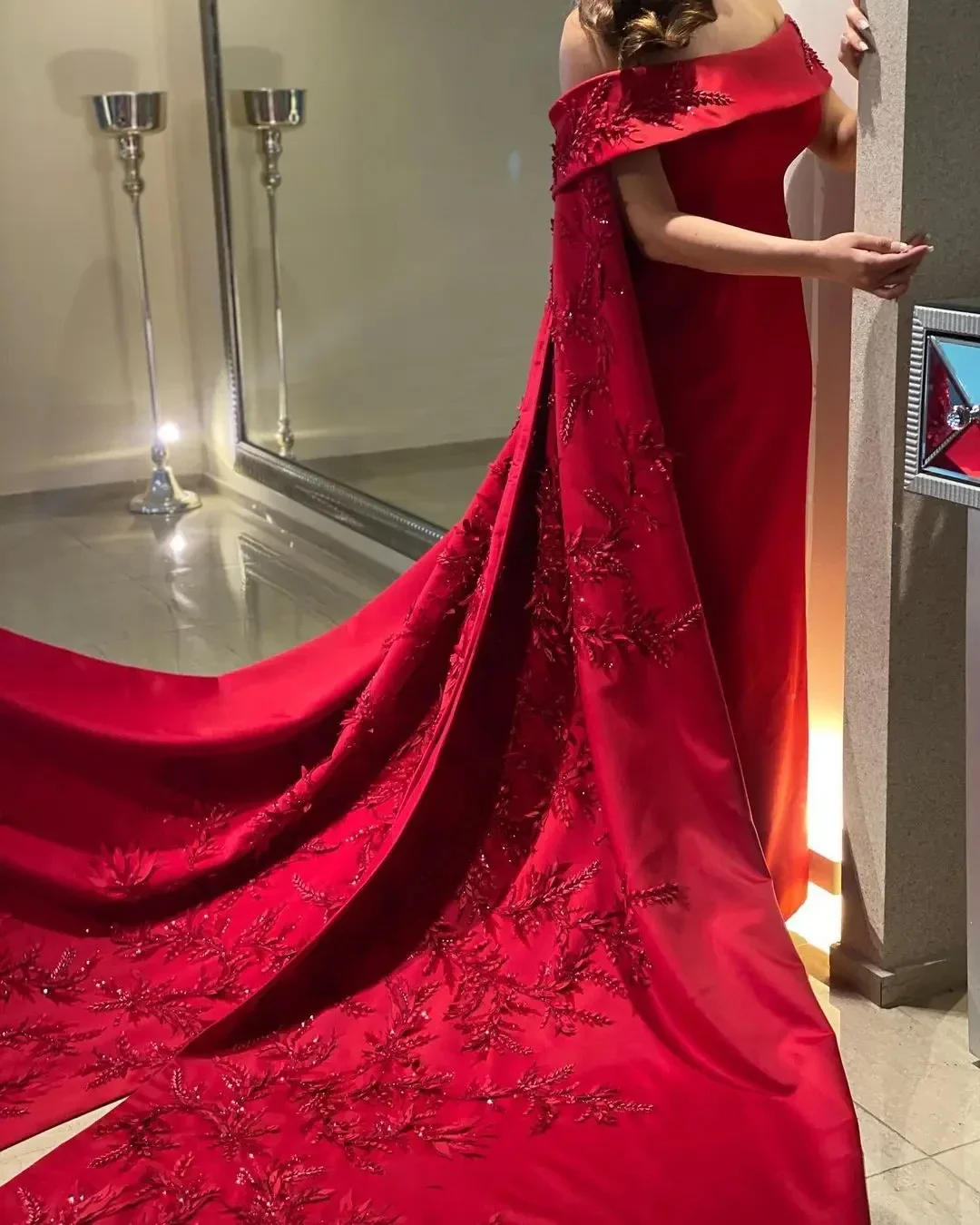 Women Formal Wear Dress - Customized Ankle Length Sheath Dresses Evening