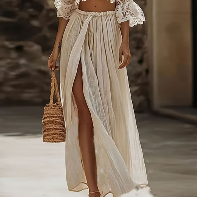 Womens Bohemian Lace Two Piece - Woman Formal Wear 评论和价格
