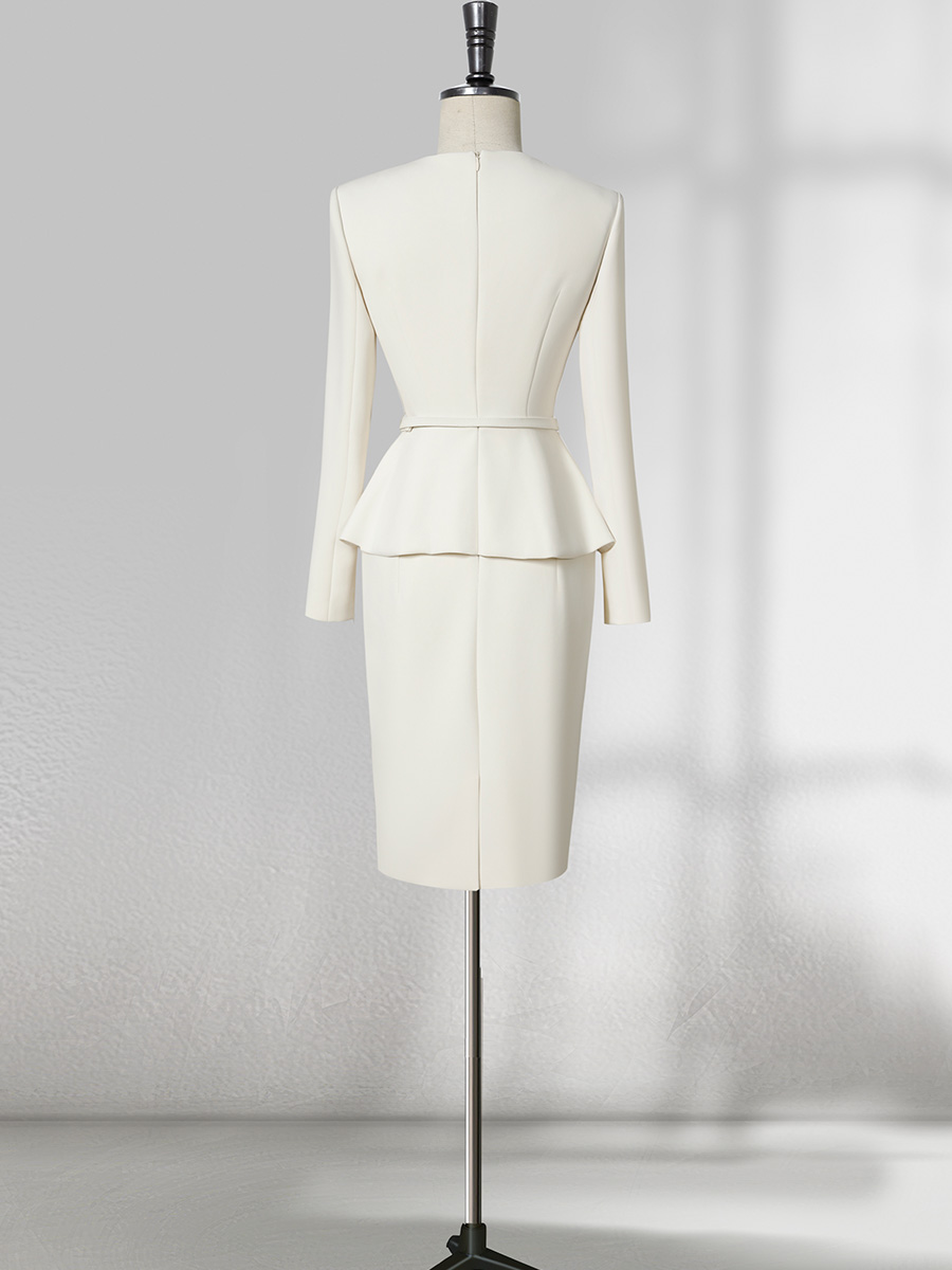 Professional Career Women's Dr - Wrap Dress Work 评论和价格