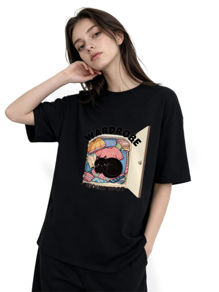 T Shirt Woman Cotton Oversized - Women Formal Wear Korean 评论和价格