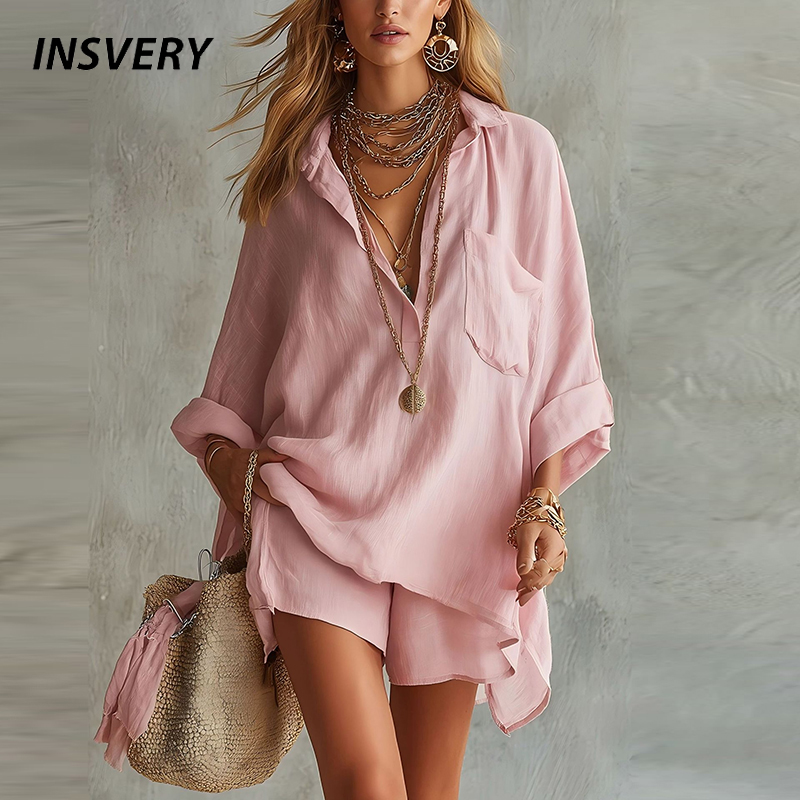 Spring Summer Long Sleeve V Ne - Women'S Formal Wear Blouse 评论和价格