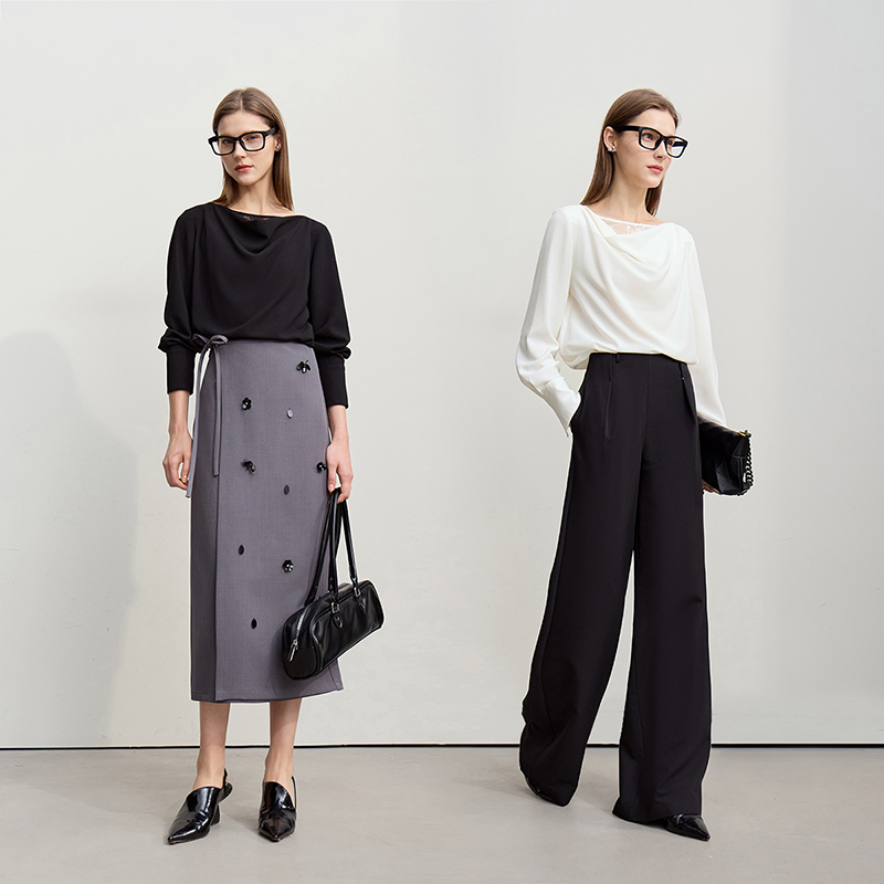 Amii Women's Autumn Blouse 202 - Women'S Formal Wear Blouse 评论和价格