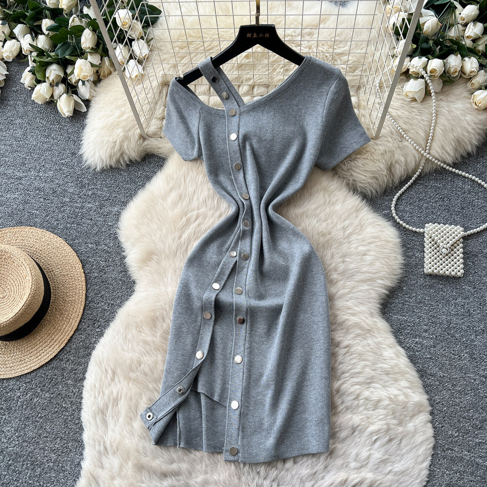Dress Women Mid Length Dresses - Wrap Dress Work 评论和价格