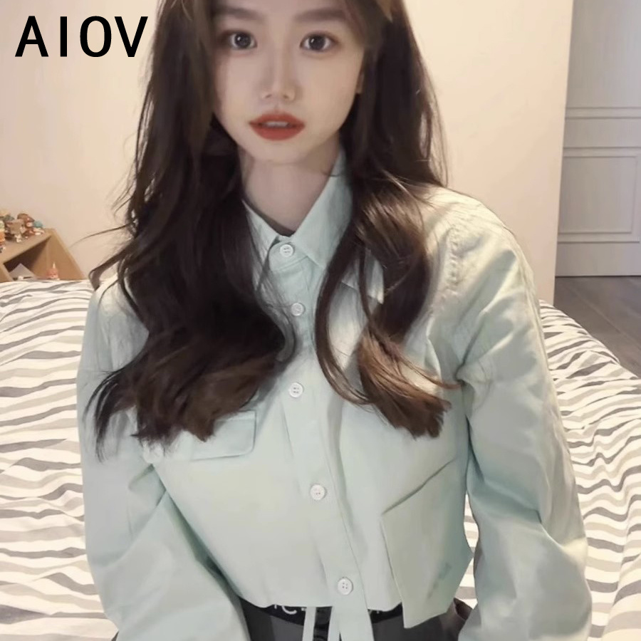 Long Sleeve Shirts Womens Stri - Women Formal Wear Korean 评论和价格