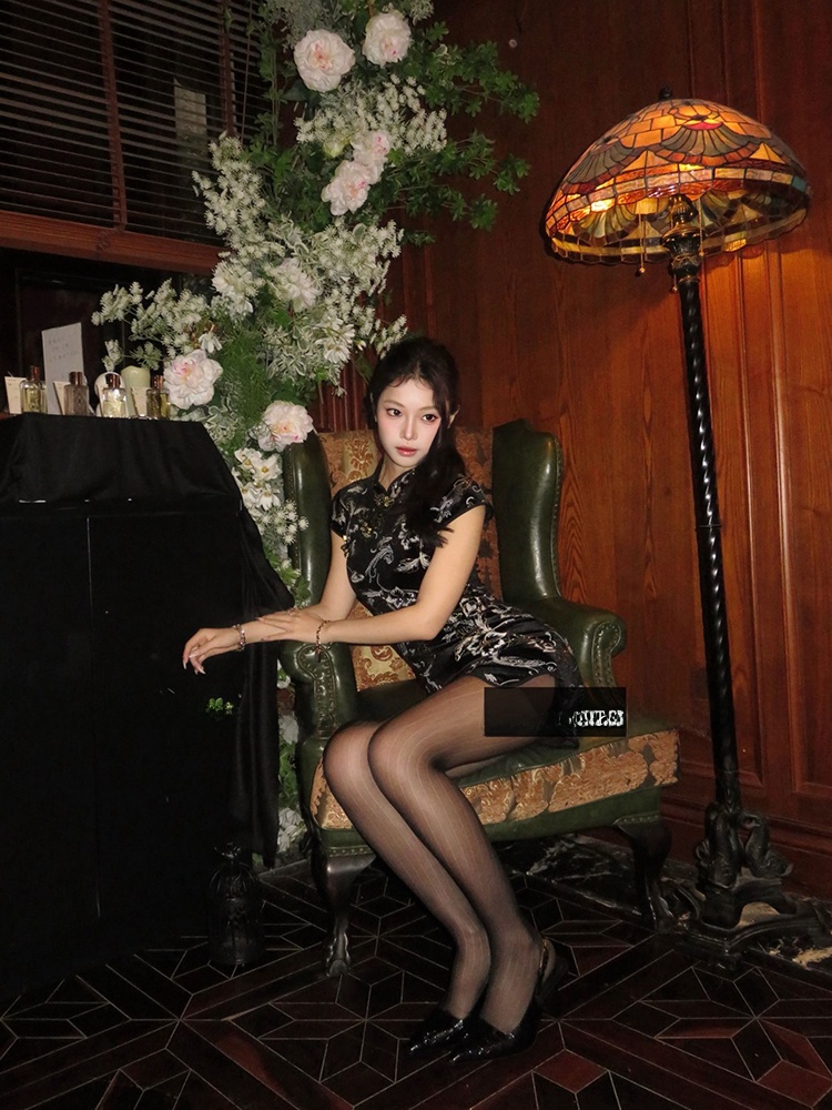 Sexy Spicy Summer STAZF7 Qipao - Wrap Dress Work 评论和价格