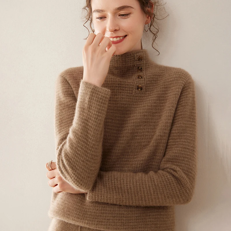 WinvyNee Women's Cashmere Wool - Cashmere Sweater Formal 评论和价格
