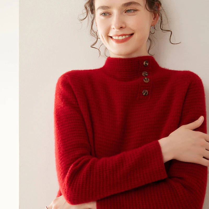 WinvyNee Women's Cashmere Wool - Cashmere Sweater Formal 评论和价格