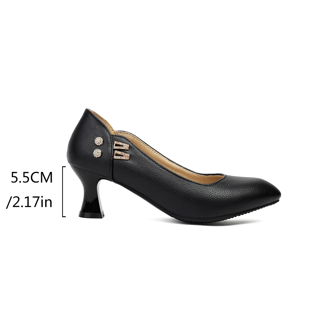 Autumn Mature Women Pumps 5cm  - Large Women'S Formal Wear 评论和价格