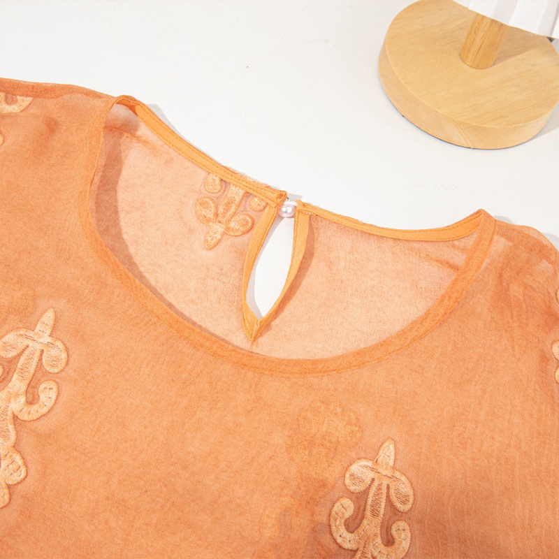 100% Mulberry Silk Women Long  - Women'S Formal Wear Blouse 评论和价格