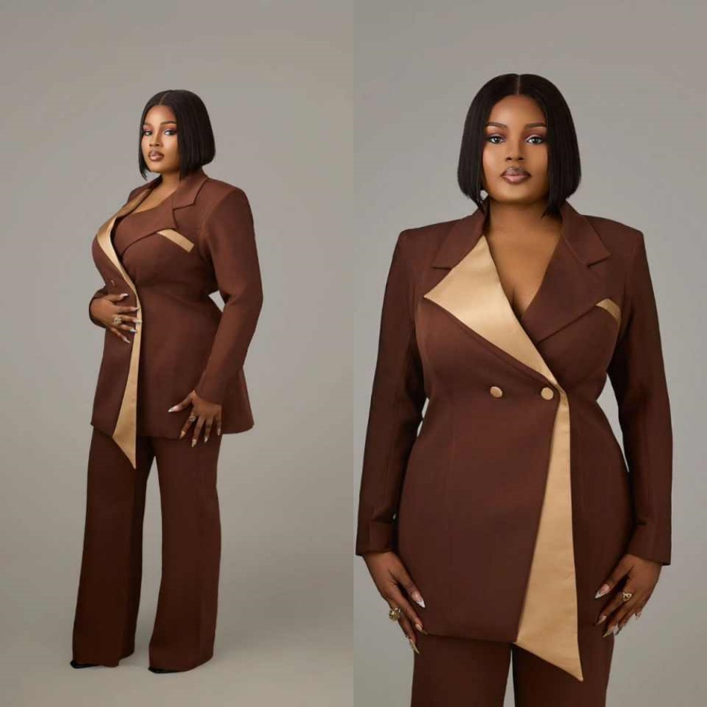Plus Size Women Tuxedos Design - Women Formal Wear For Graduation 评论和价格