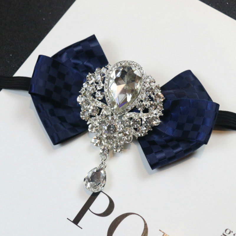Men's Wedding Rhinestone Bow T - Women Formal Wear Korean 评论和价格