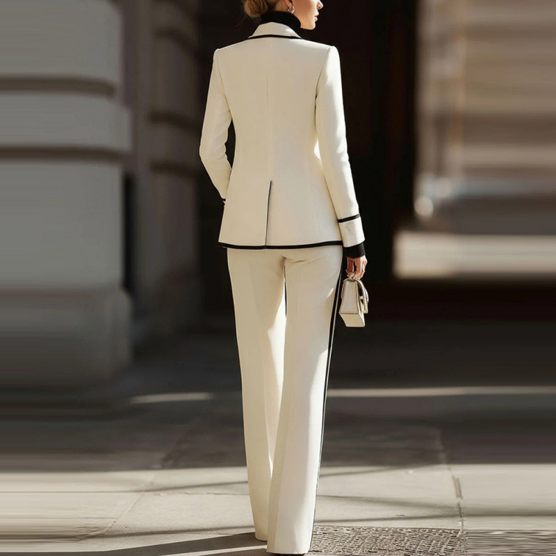 A+ Sale Women's Double Breaste - Women'S Formal Wear With Pants 评论和价格