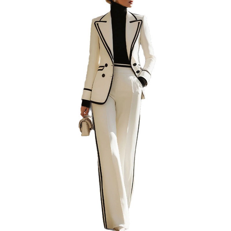 A+ Sale Women's Double Breaste - Women'S Formal Wear With Pants 评论和价格