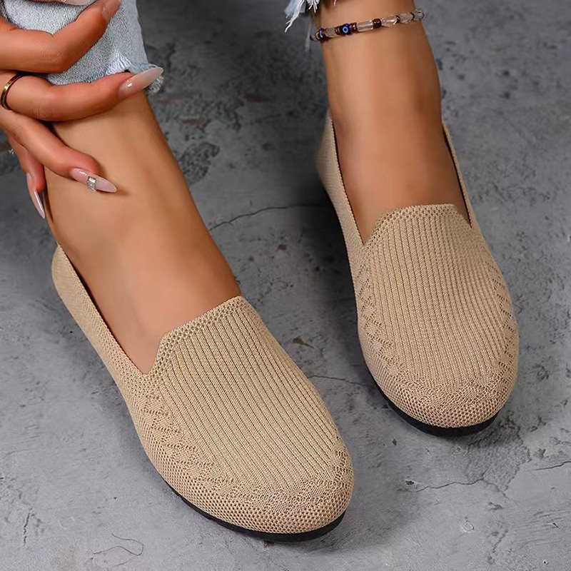 Women's Knit Loafers Lightweig - Formal Wear Women'S Loafers 评论和价格