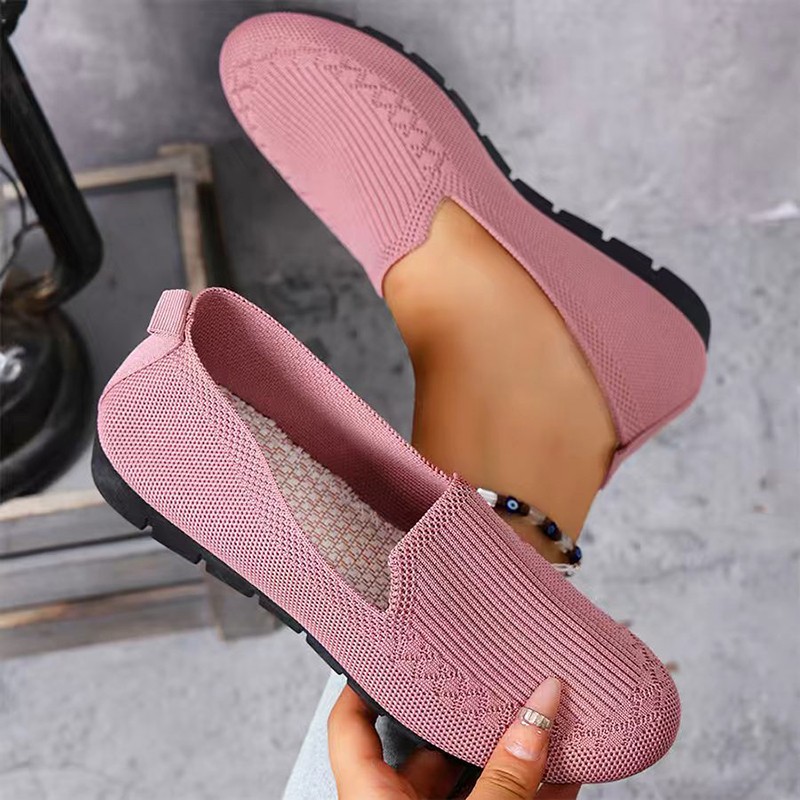 Women's Knit Loafers Lightweig - Formal Wear Women'S Loafers 评论和价格