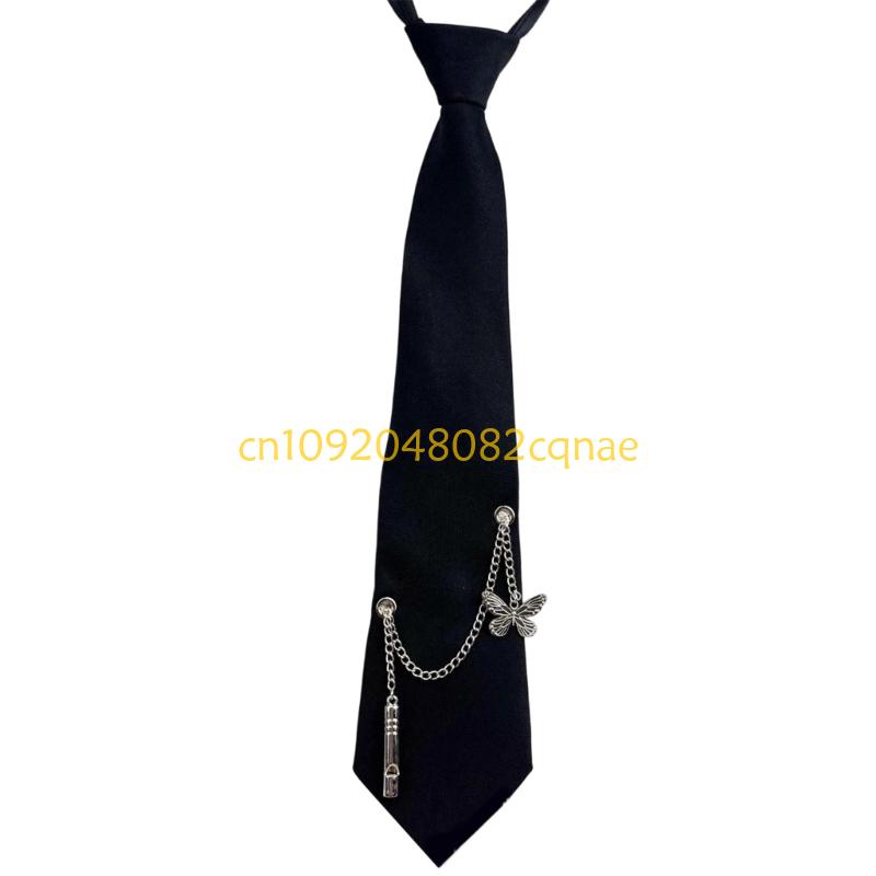 Korean Necktie Zipper Closure  - Women Formal Wear Korean 评论和价格