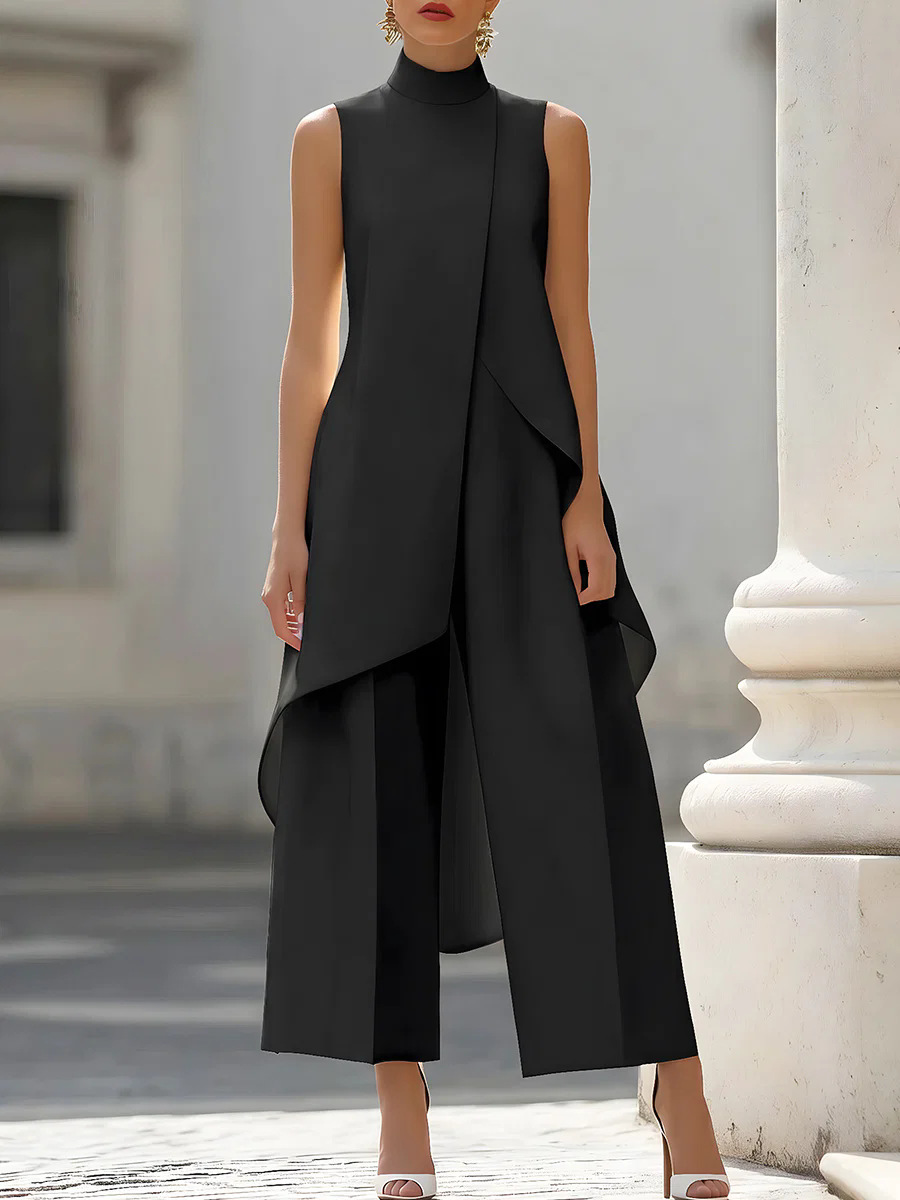 Women's Solid Color Two Piece  - Women'S Formal Wear With Pants 评论和价格