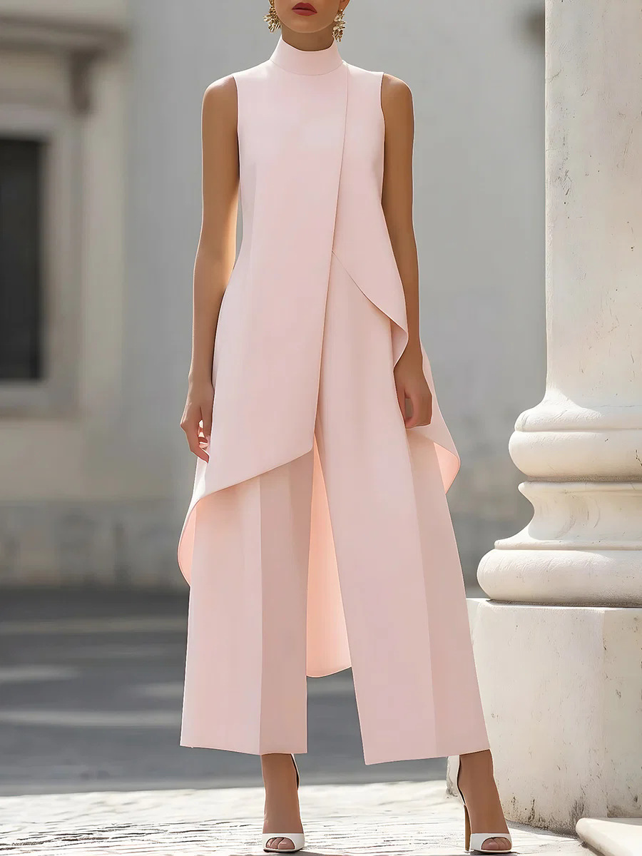 Women's Solid Color Two Piece  - Women'S Formal Wear With Pants 评论和价格
