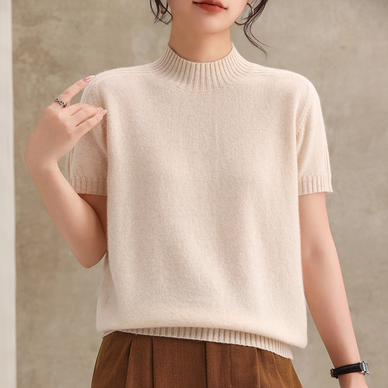 Cashmere Blend Knitted Short S - Cashmere Sweater Formal 评论和价格